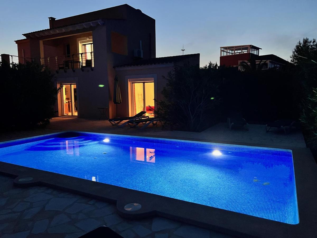 CASA Luz Solar - schöne Finca in Strandnähe, Privatpool, Klimaanlage, Wifi Santanyí Exteriör bild