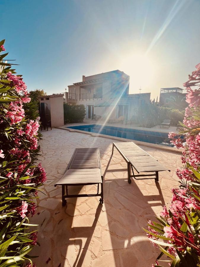 CASA Luz Solar - schöne Finca in Strandnähe, Privatpool, Klimaanlage, Wifi Santanyí Exteriör bild