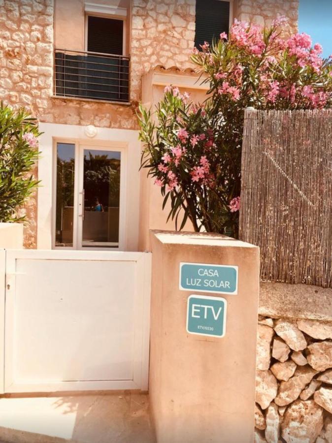 CASA Luz Solar - schöne Finca in Strandnähe, Privatpool, Klimaanlage, Wifi Santanyí Exteriör bild